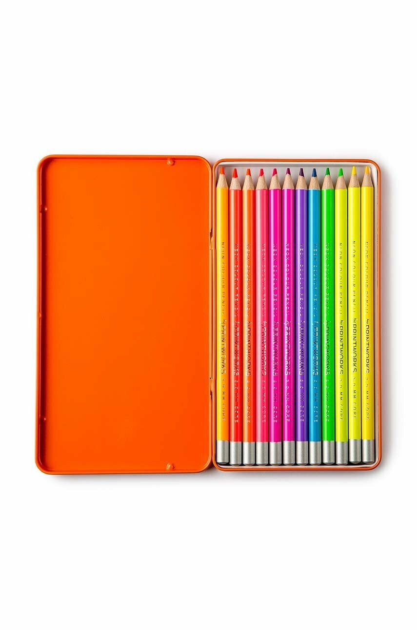 Σετ κηρομπογιές σε θήκη Printworks Neon 12-pack φωτογραφία