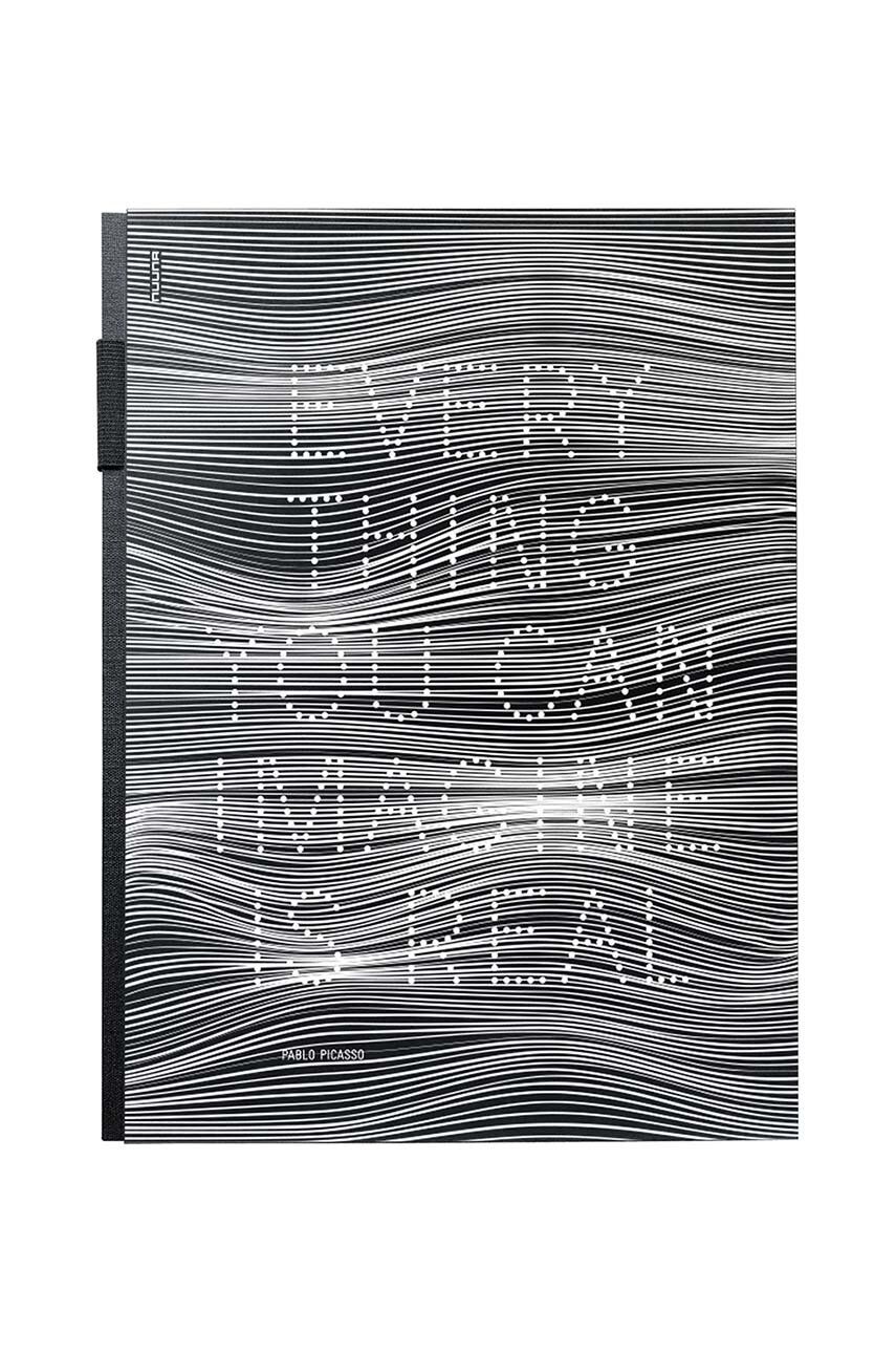 Zápisník Nuuna Everything You Can Imagine - šedá - Papír