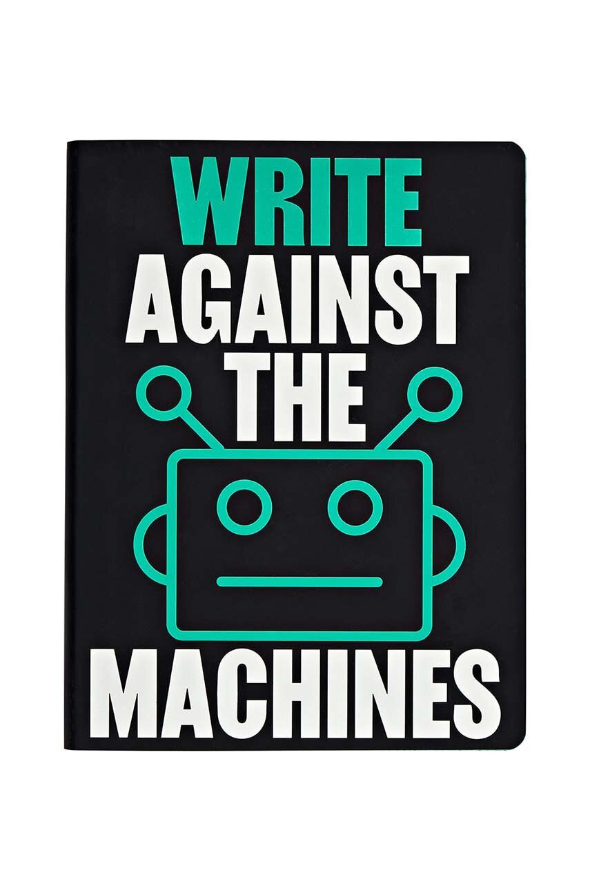 Zápisník Nuuna Write Against Machines - vícebarevná - Papír