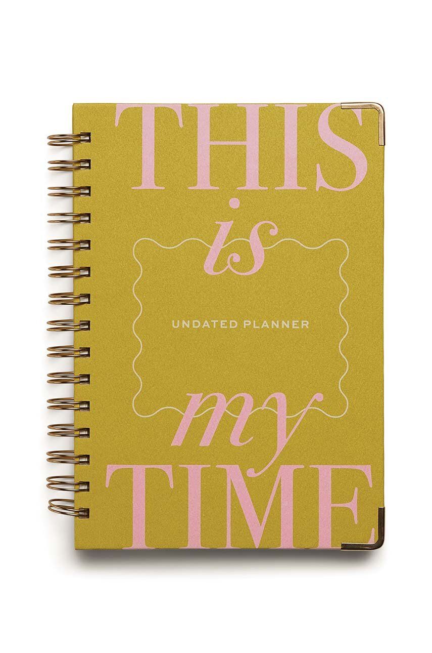 Plánovač Designworks Ink Undated Perpetual Planner - My Time