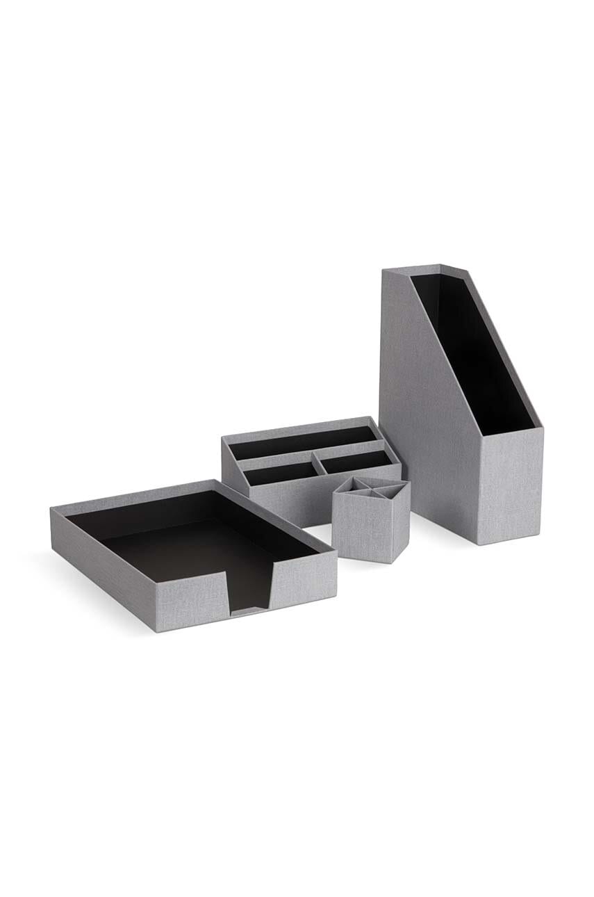 Bigso Box of Sweden set de organizatori de birou Hugo 4-pack Bigso Box of Sweden set de organizatori de birou Hugo 4-pack