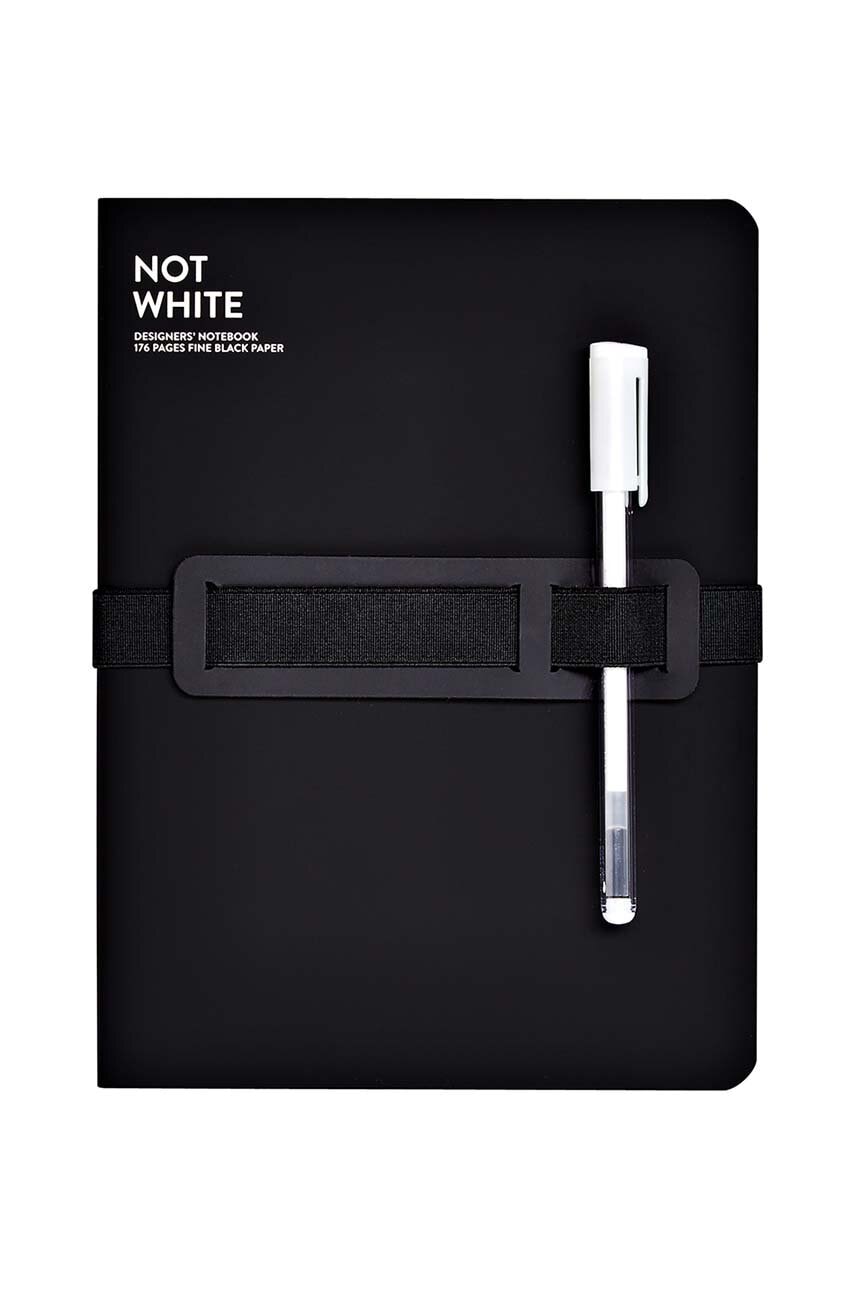 Nuuna caiet și pix Black L LIGHT