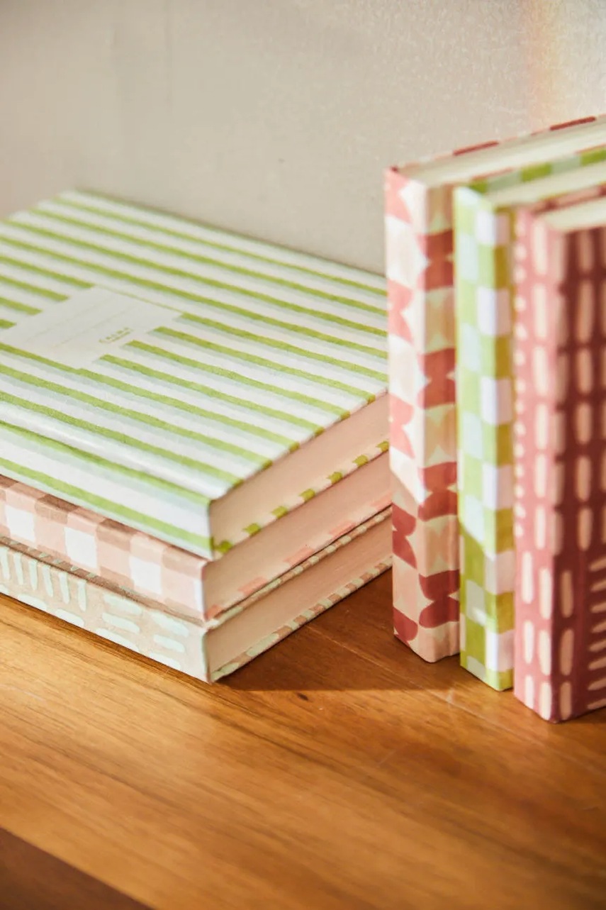 Σημειωματάριο Calma House Merce χρώμα: πολύχρωμο φωτογραφία