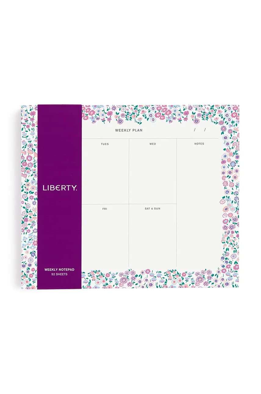 Galison planificator saptamanal Liberty Cooper Dance Weekly Notepad