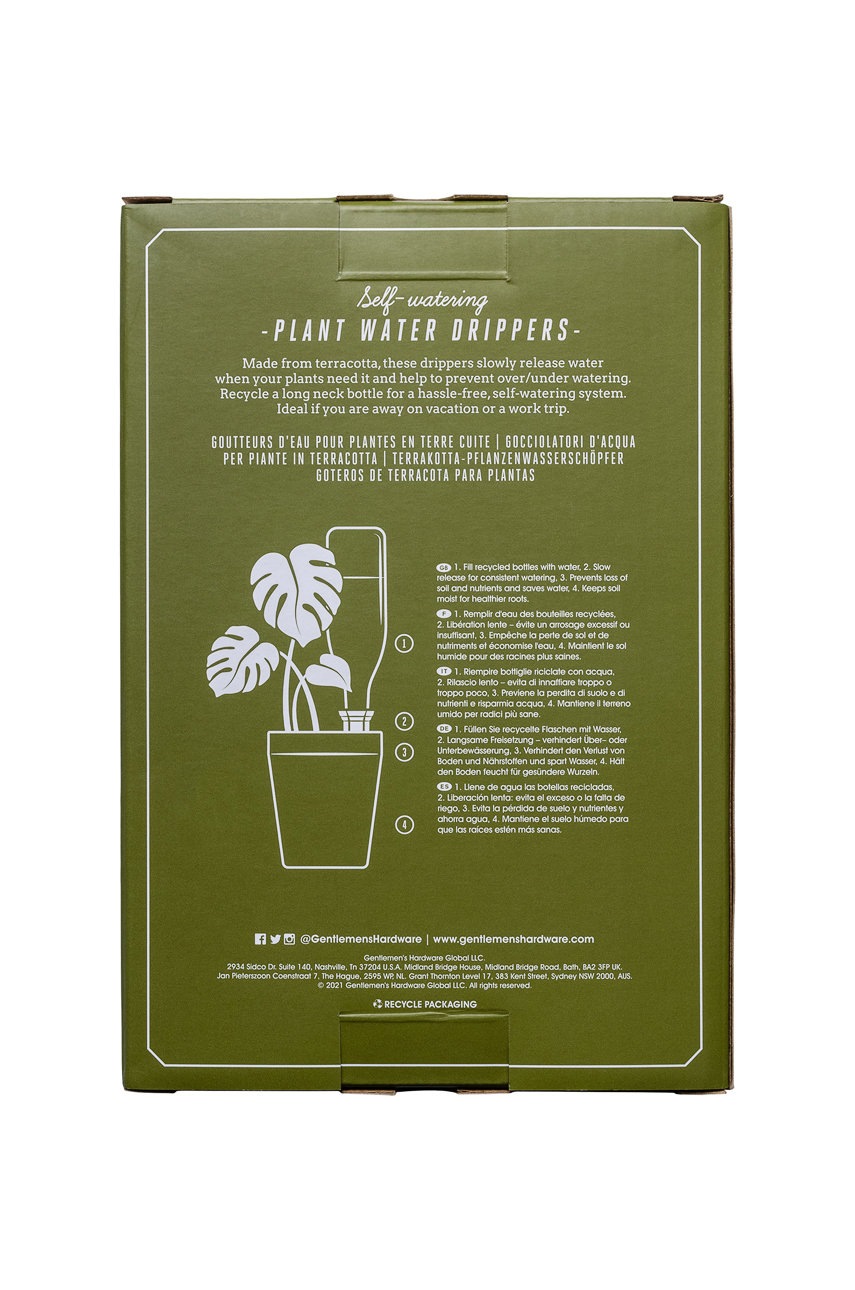 Gentelmen's Hardware Recipient De Irigare Pentru Plante (2-pack)