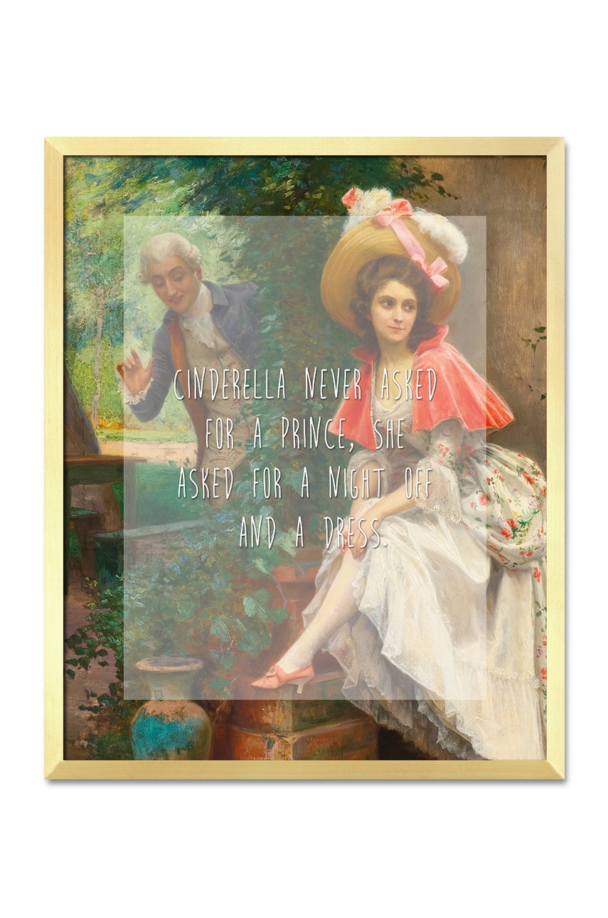 reproducere pe pânză înrămată