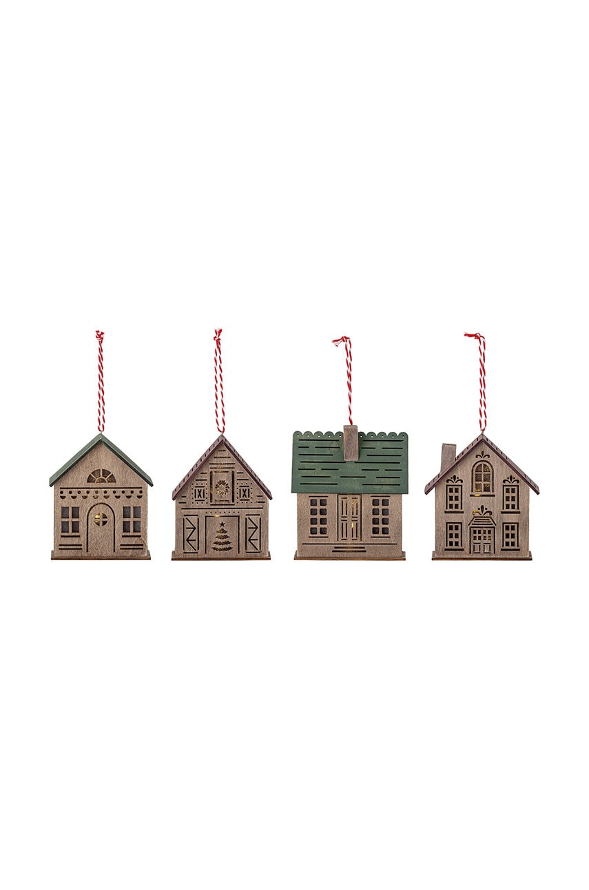 Bloomingville set de decorațiuni de sarbatori (4-pack)