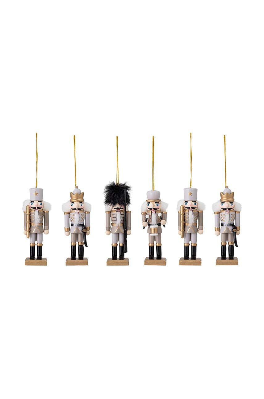 Bloomingville set de decorațiuni de crăciun 6-pack Bloomingville set de decorațiuni de crăciun 6-pack