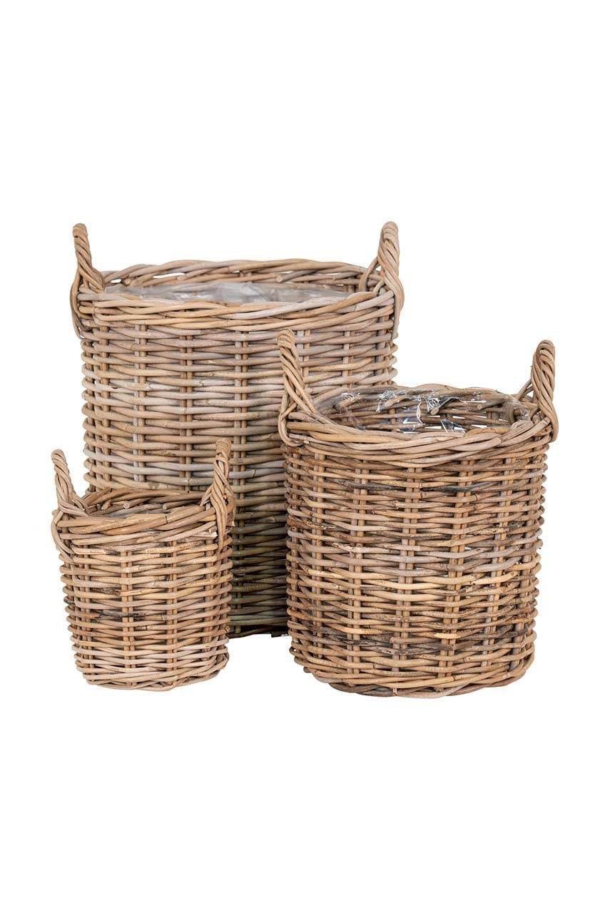 House Nordic set de coșuri de depozitare 3-pack