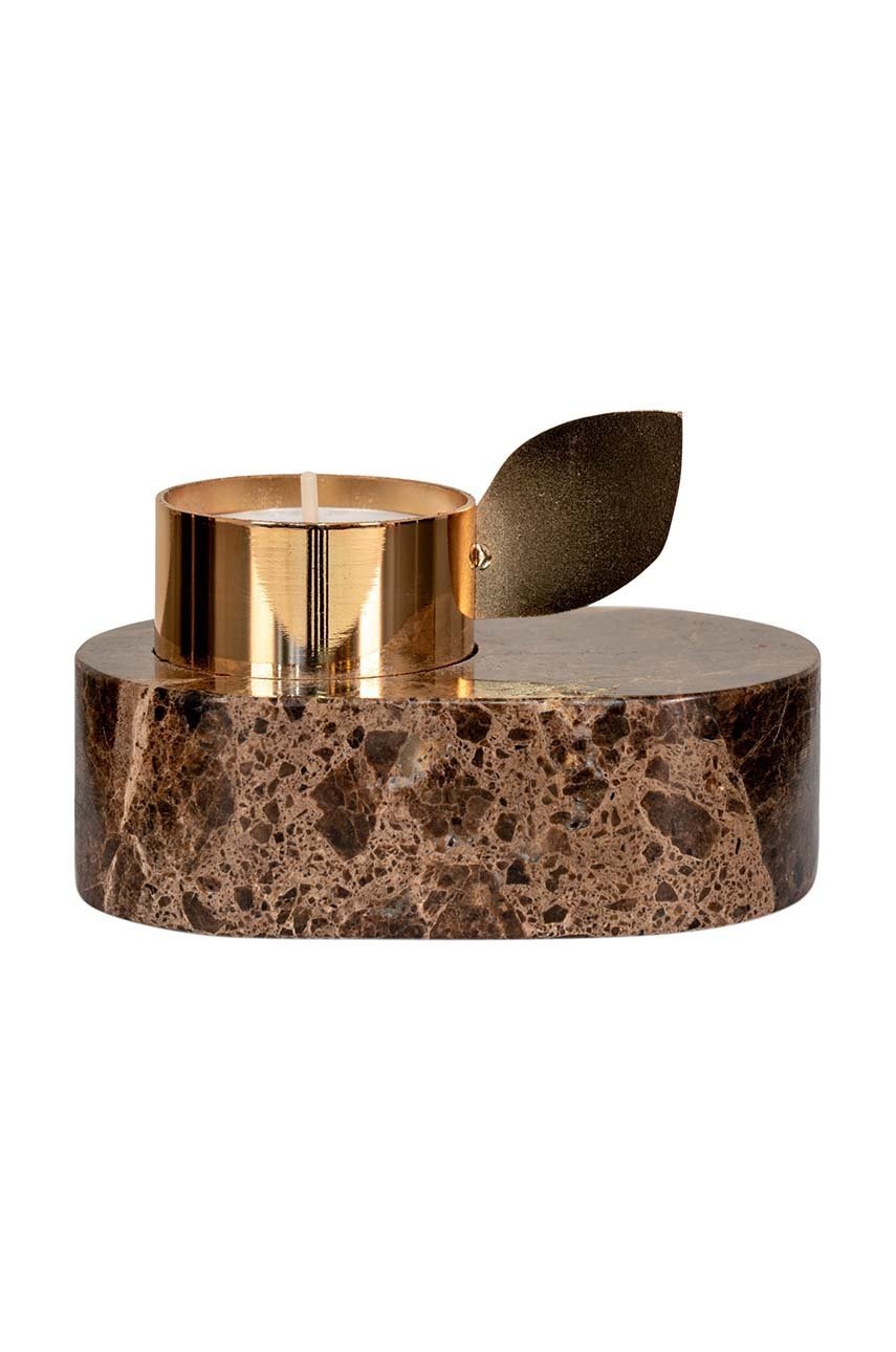 

Декоративний свічник House Nordic In Brown Marble