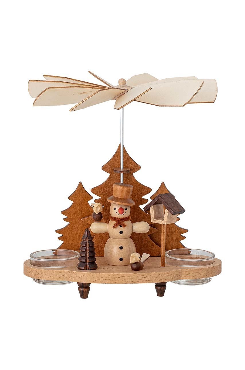 

Коледна украса Bloomingville Raz Votive, Кафяв