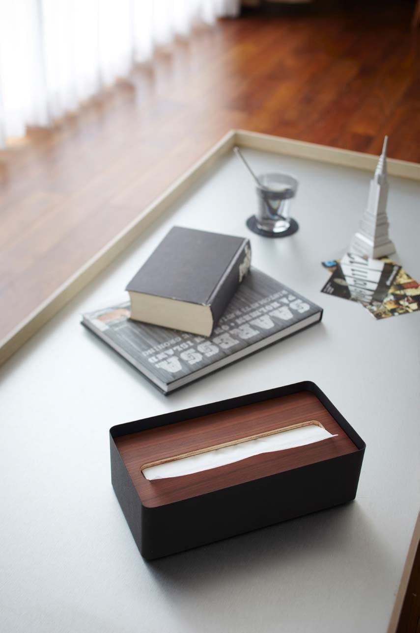 Κουτί για χαρτομάντηλα Yamazaki Rin φωτογραφία