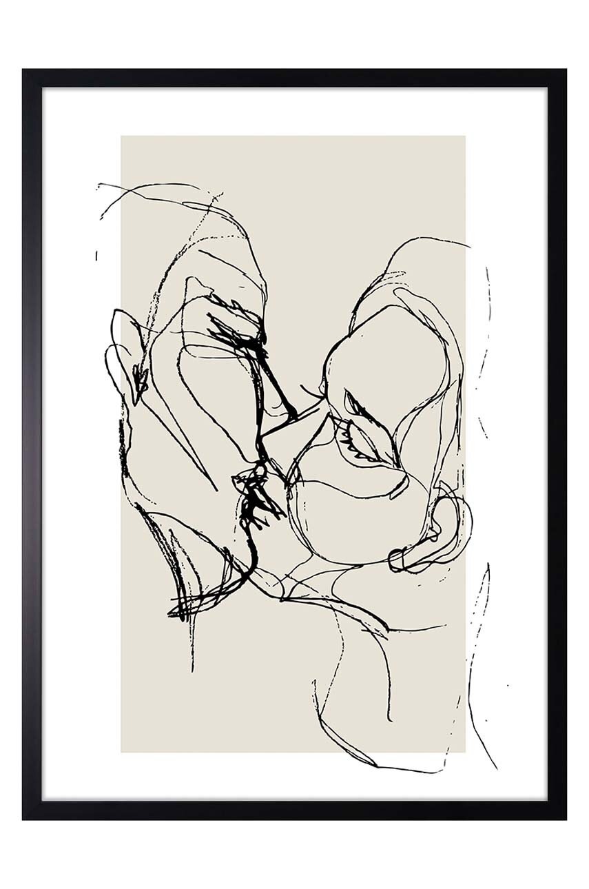 Reproducere pe hârtie înrămată 50x70 cm