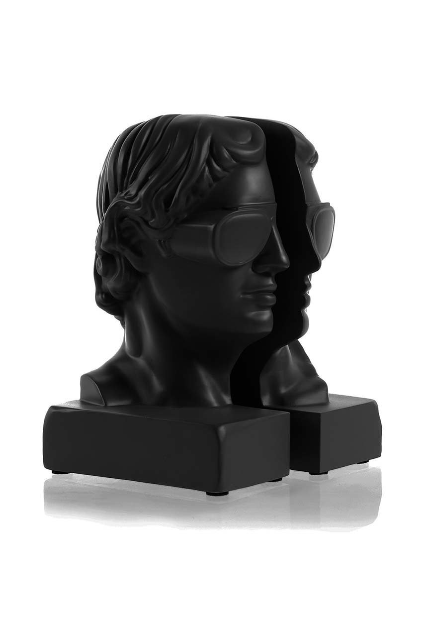 

Подпори за книги Concrette Hermes (2 броя), Черен