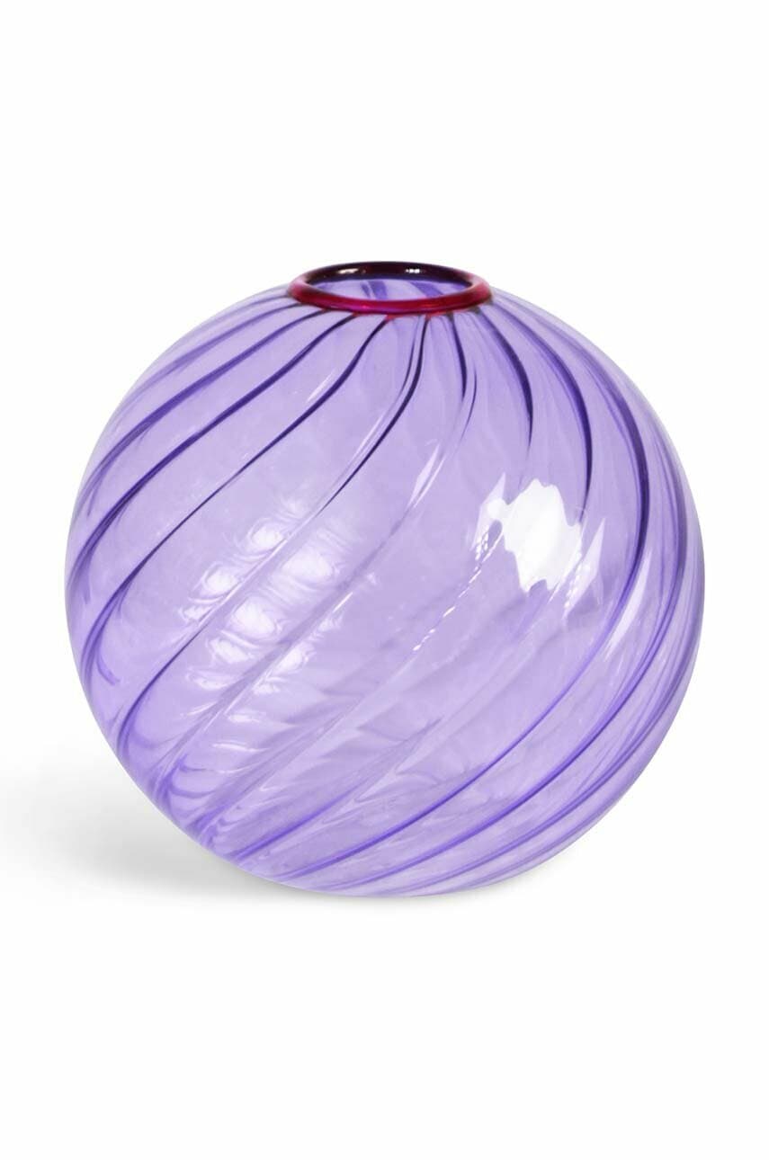 &k amsterdam vaza decorativa Spiral Purple