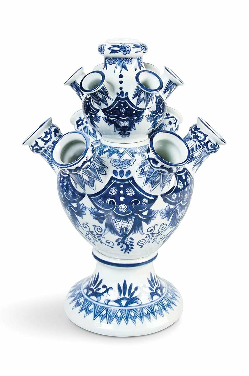 Dekorativní váza &k amsterdam Tulip Pyramid - vícebarevná -  Porcelán