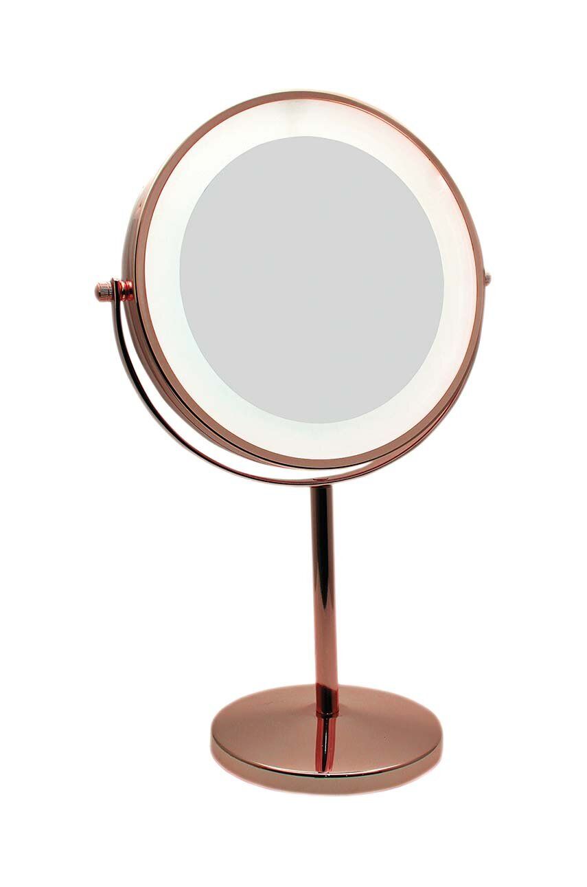 Zrcadlo s led osvětlením Danielle Beauty - vícebarevná -  Kov