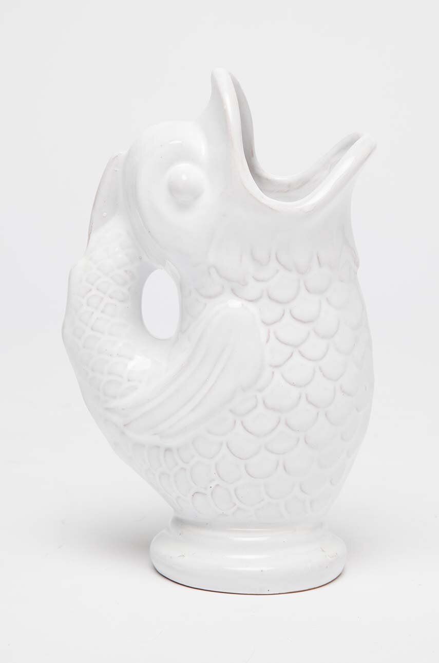 Dekorativní váza Really Nice Things - bílá -  Porcelán