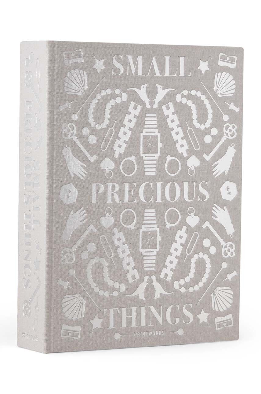 Úložný box Printworks Precious Things - bílá -  Bavlna