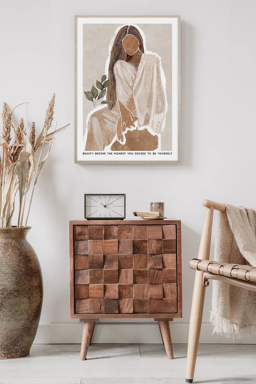 Διακοσμητικό τοίχου σε κορνίζα 53 x 73 cm φωτογραφία