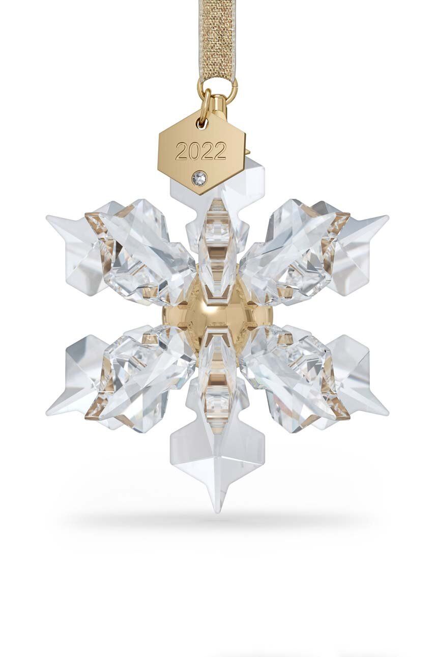 Dekorace Swarovski Annual Edition Ornament 2022 3D - průhledná - Kov
