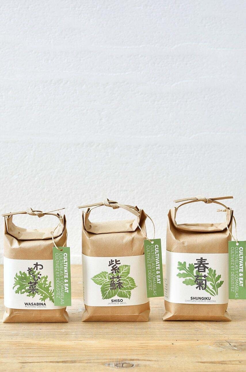 

Комплект за отглеждане на растения Noted Cultivate & Eat - Shungiku, Многоцветен
