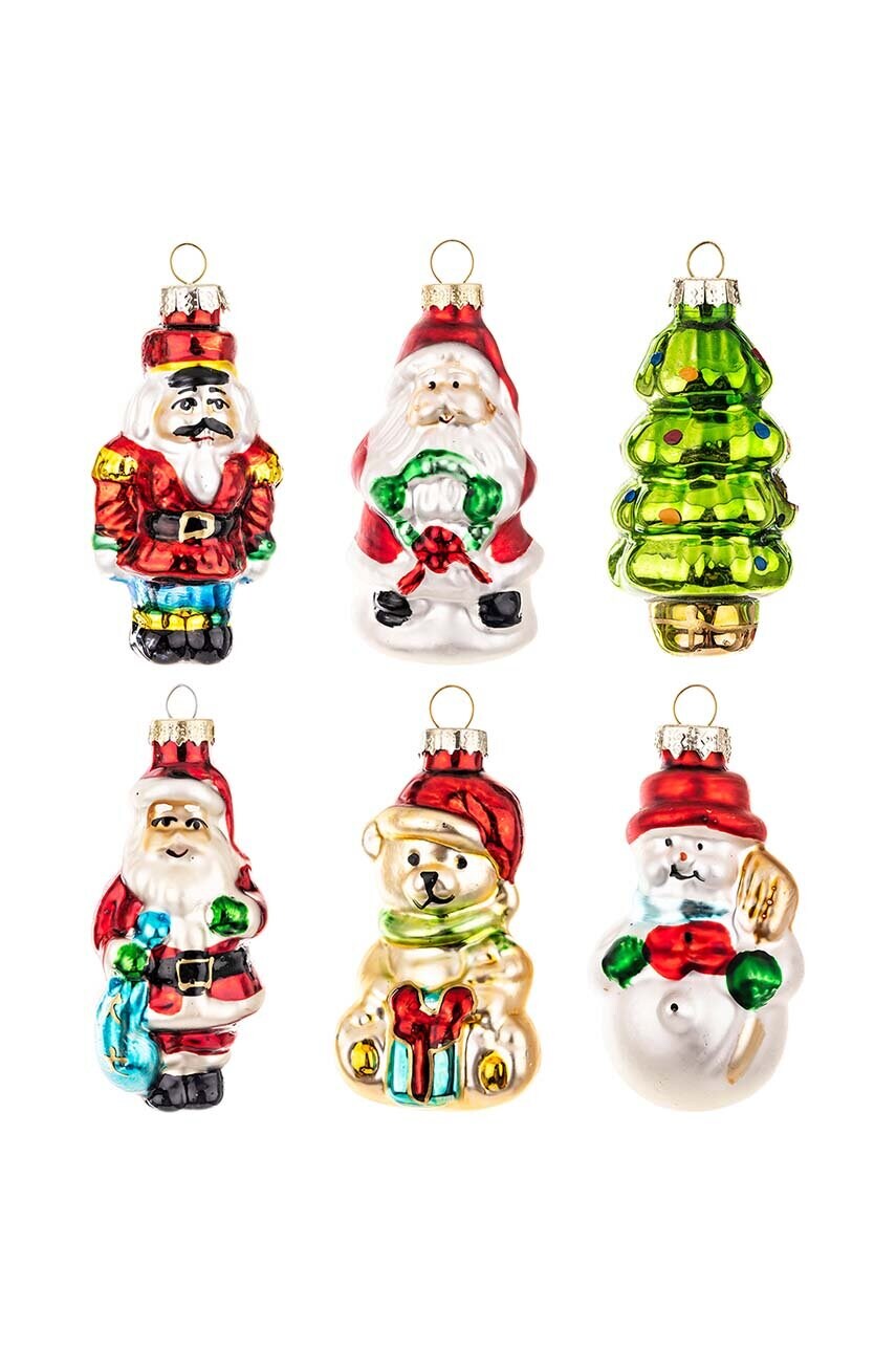 set de globuri de crăciun 6-pack