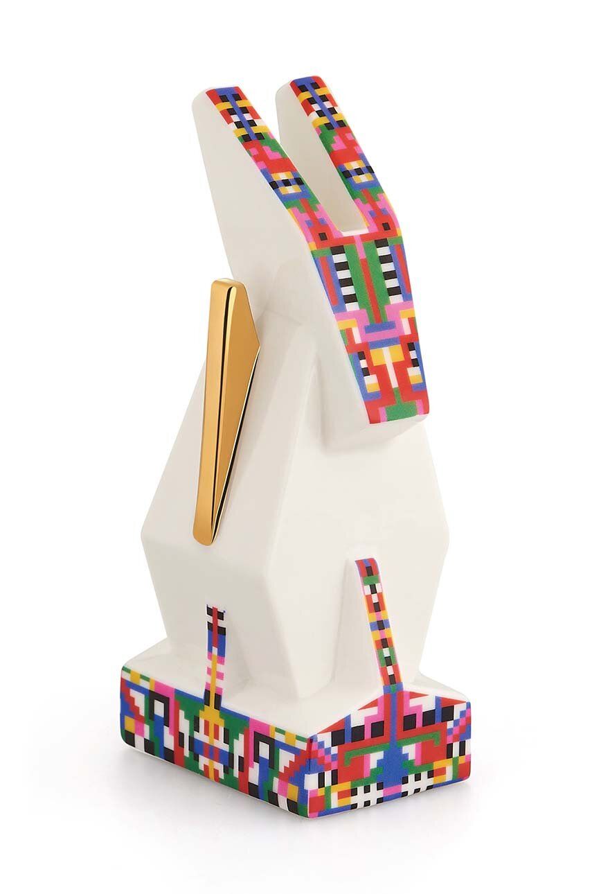 Vánoční dekorace Alessi Donkey - vícebarevná - Porcelán