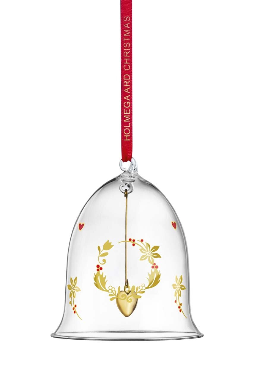 

Коледна украса Holmegaard Ann-Sofi Romme Annual Christmas Bell L, Многоцветен