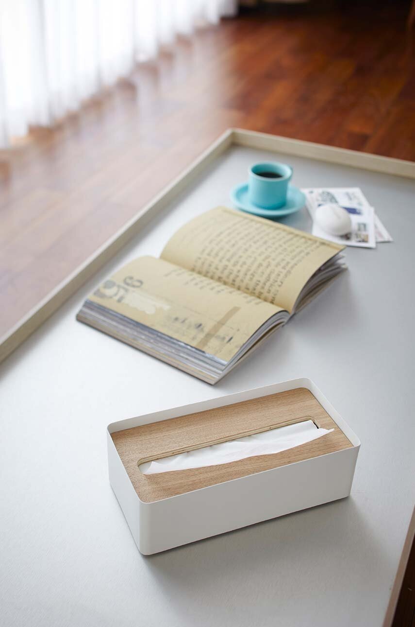 Κουτί για χαρτομάντηλα Yamazaki Rin φωτογραφία