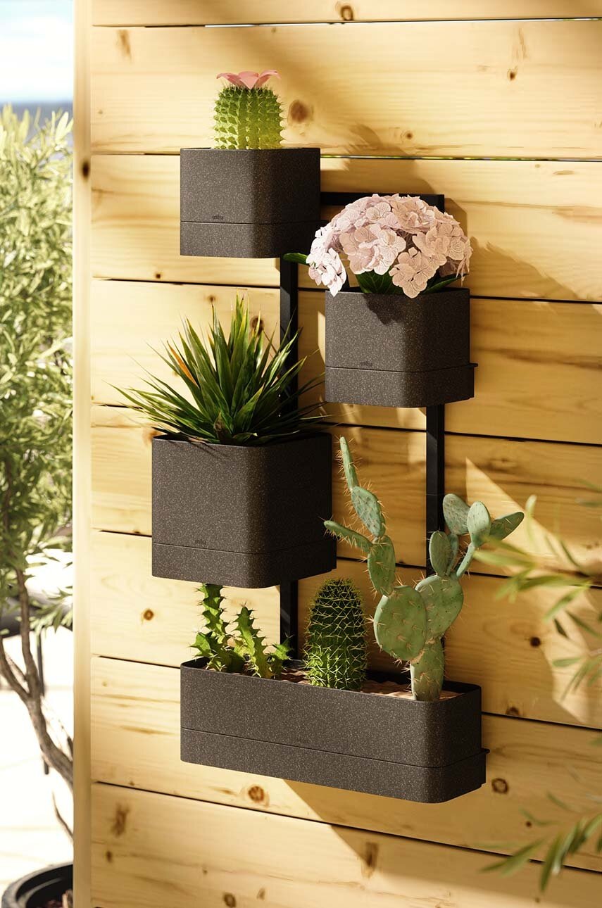 Σετ γλάστρες τοίχου Umbra Cubiko 35,6 x 72,6 cm φωτογραφία