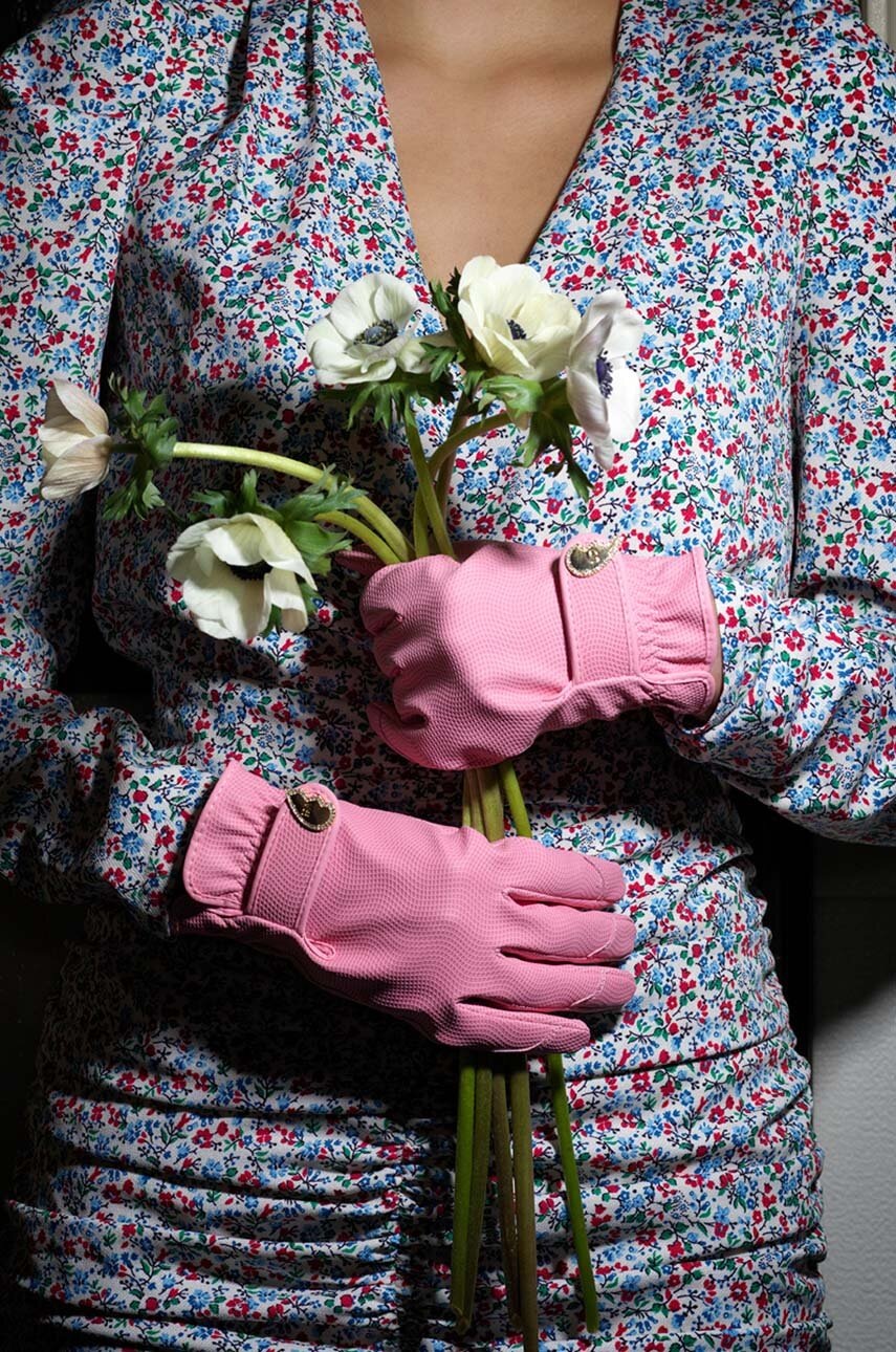 Γάντια κήπου Garden Glory Glove Heartmelting Pink L φωτογραφία