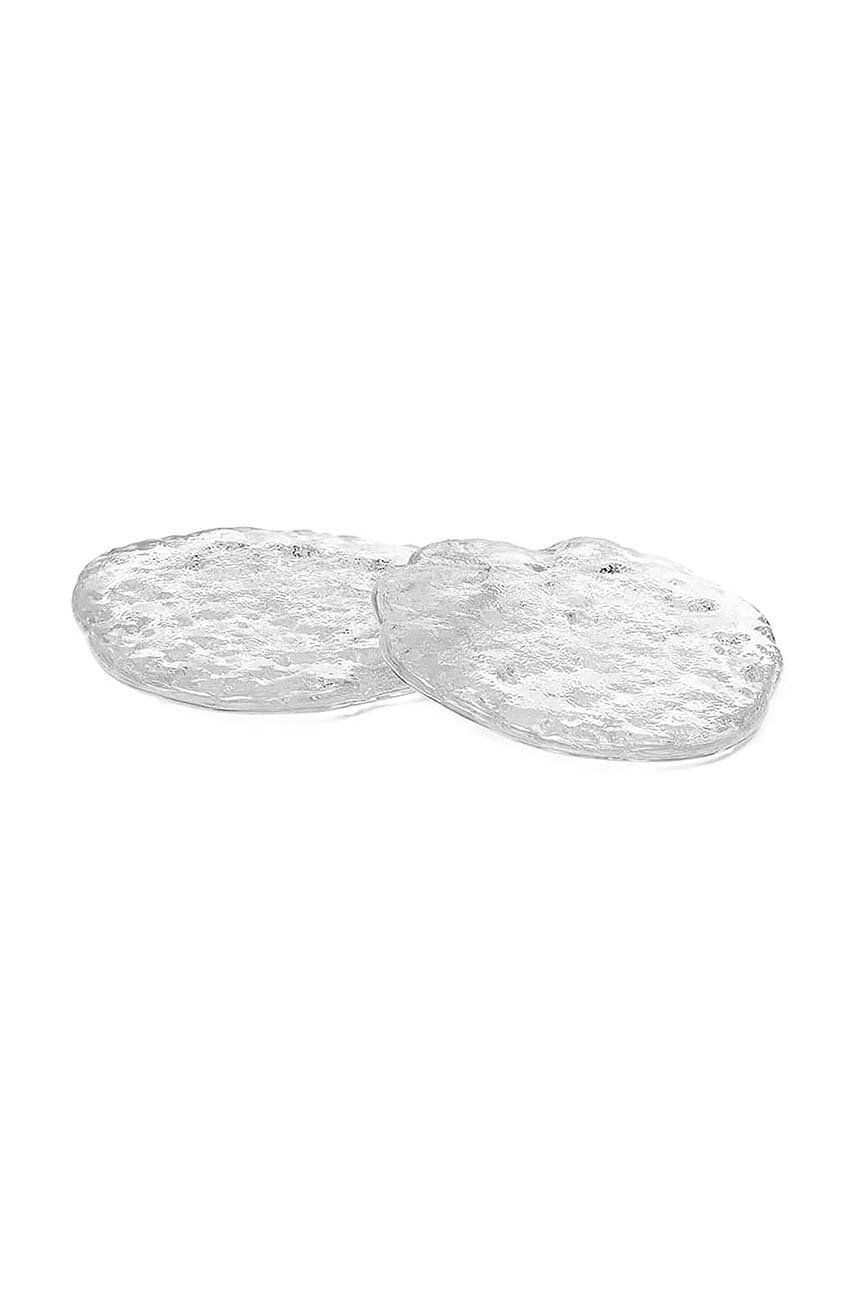 ferm LIVING decorație Momento Glass Stones S 2-pack