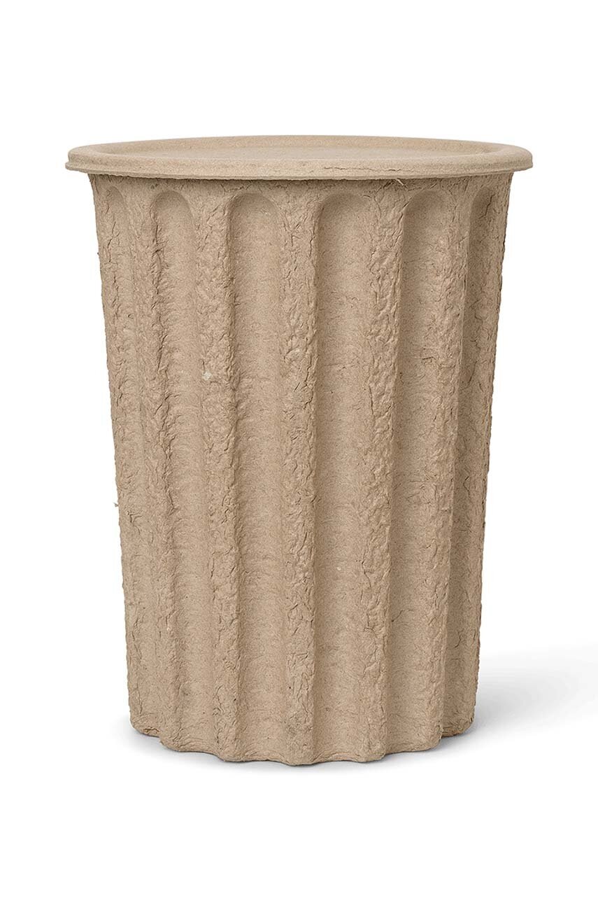 

Кошница за хартия ferm LIVING Paper Pulp Paper Bin, Бежов