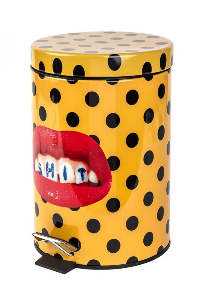 Κάδος σκουπιδιών Seletti Toiletpaper 12 L χρώμα: πολύχρωμο φωτογραφία