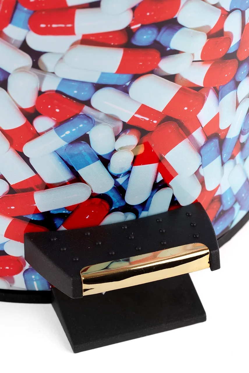 Κάδος σκουπιδιών Seletti Toiletpaper 5 L χρώμα: πολύχρωμο φωτογραφία