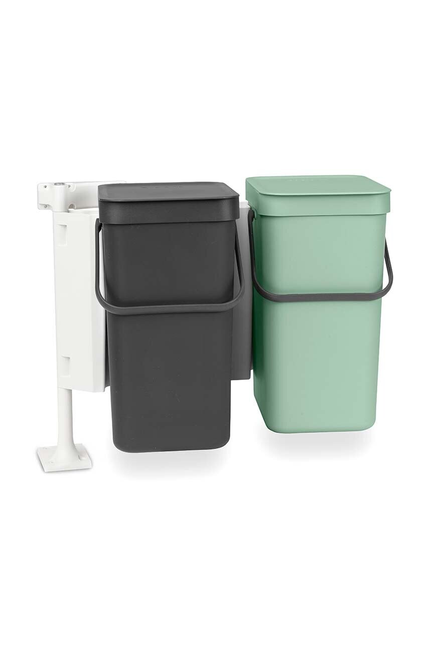 Brabantia coș de gunoi dulap Sort & Go 2x12L