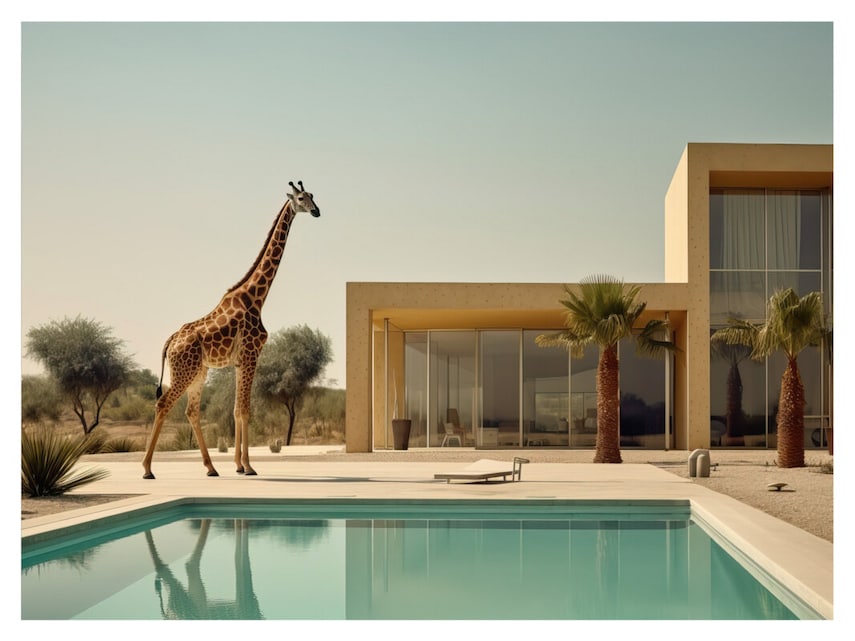 HARTMAN poster artă AI Urban Zoo 30 x 40 cm HARTMAN poster artă AI Urban Zoo 30 x 40 cm