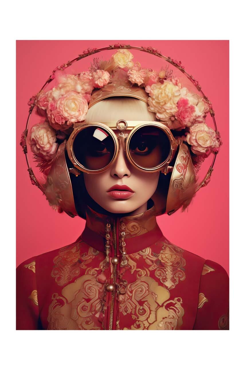 HARTMAN poster cu artă AI La Mode De Demain 27,94 x 35,56 cm HARTMAN poster cu artă AI La Mode De Demain 27,94 x 35,56 cm
