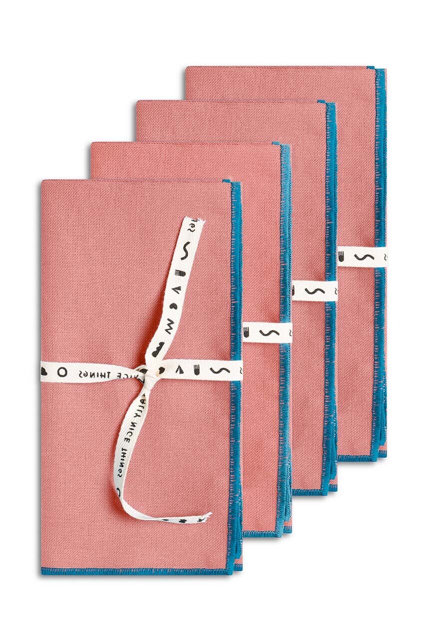 Levně Sada lněných ubrousků Really Nice Things 4-pack