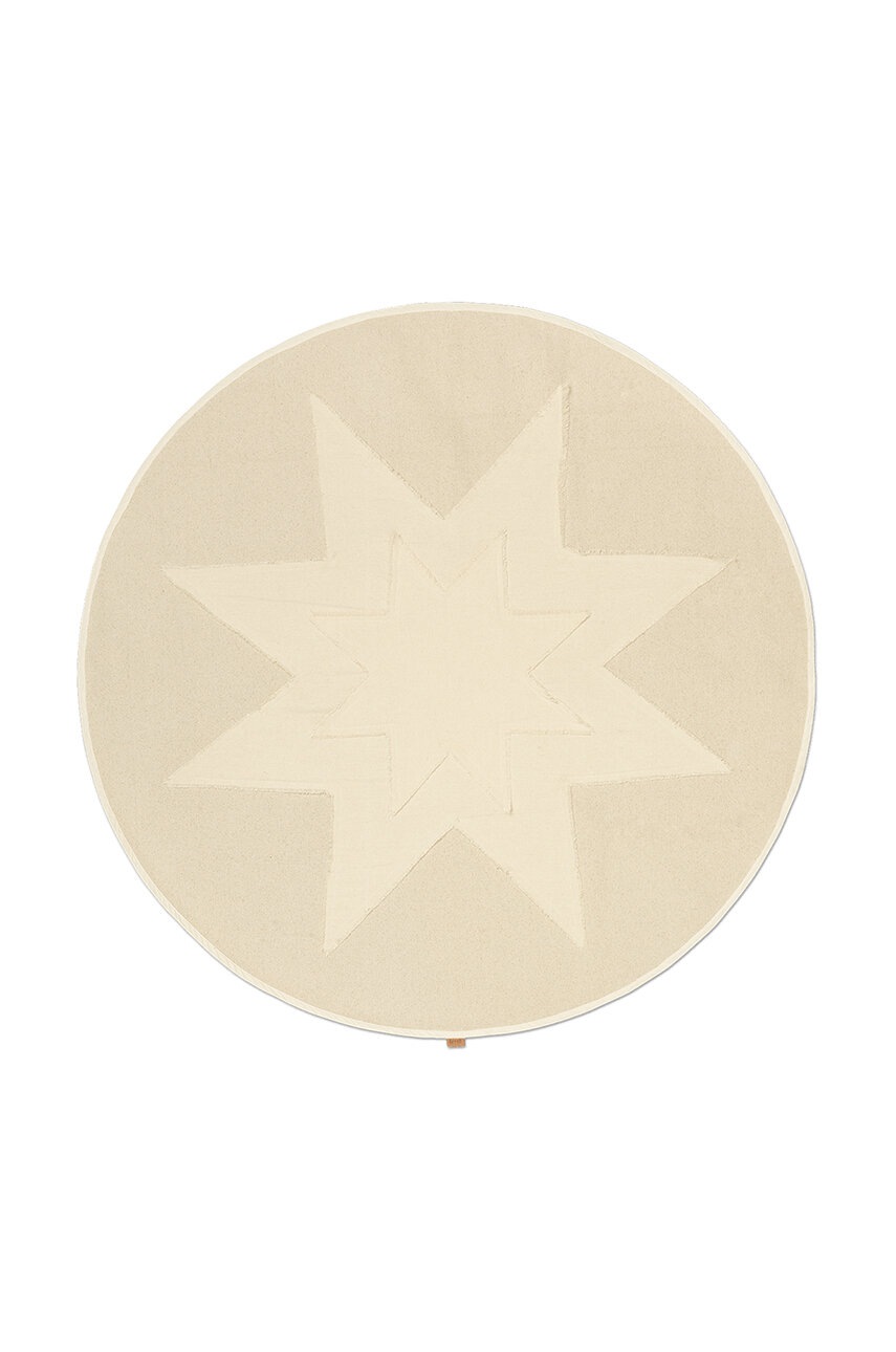 

Подложка за елха ferm LIVING Vela Star Christmas, Бежов