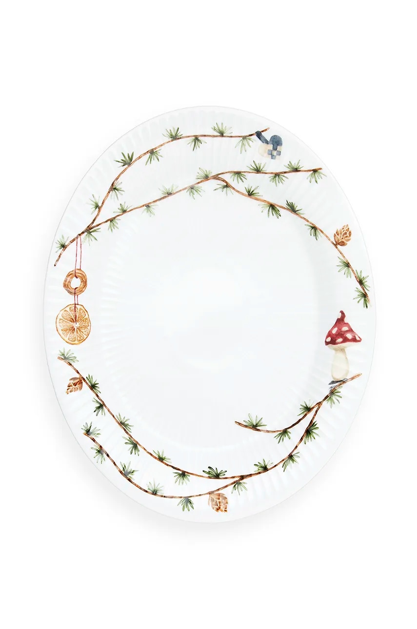 Kähler farfurie Christmas Oval