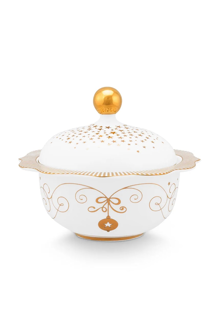 Pip Studio castron de zahar Royal Winter White 235 ml