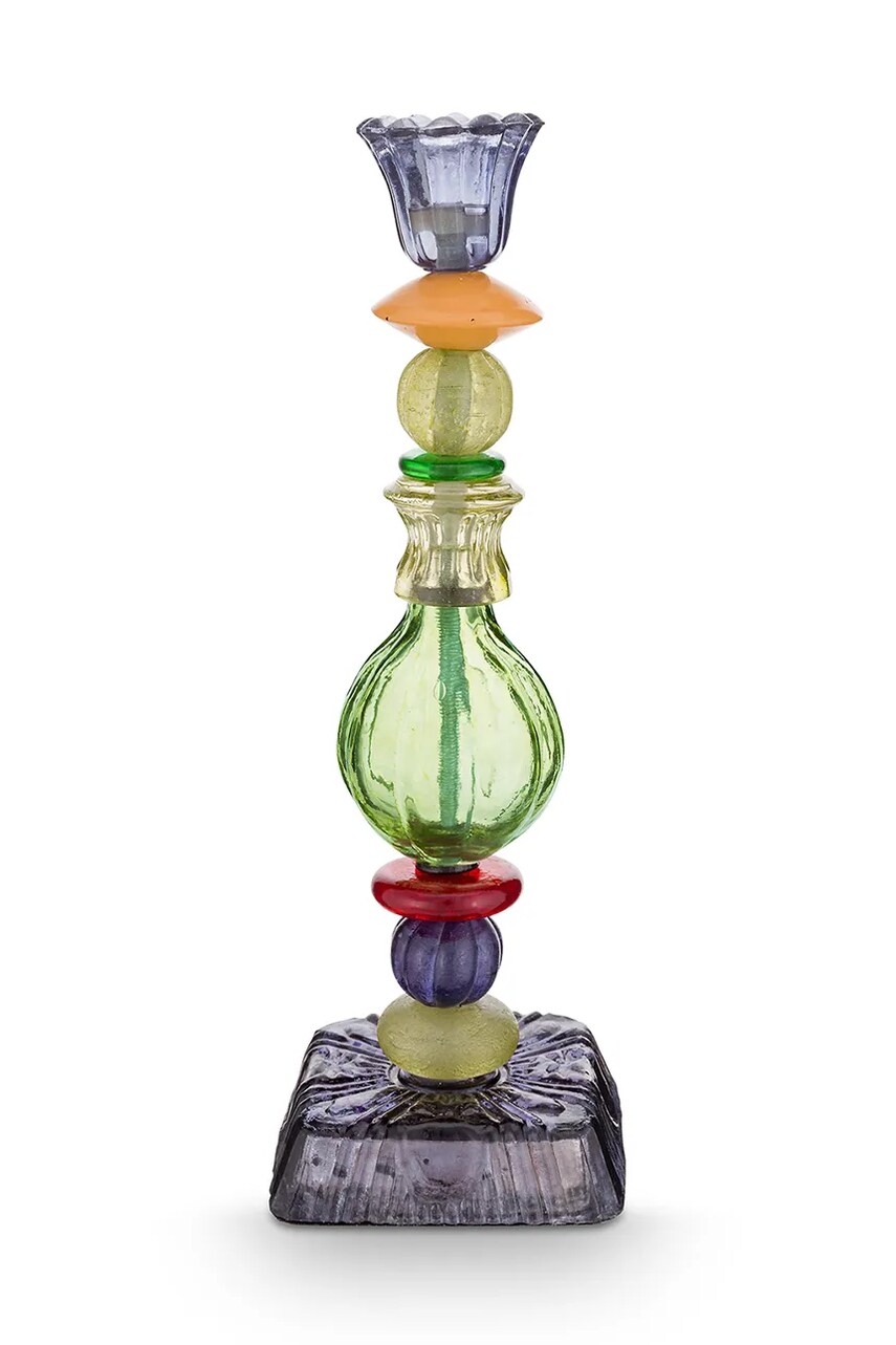 

Декоративен свещник Pip Studio Glass Bead, Многоцветен