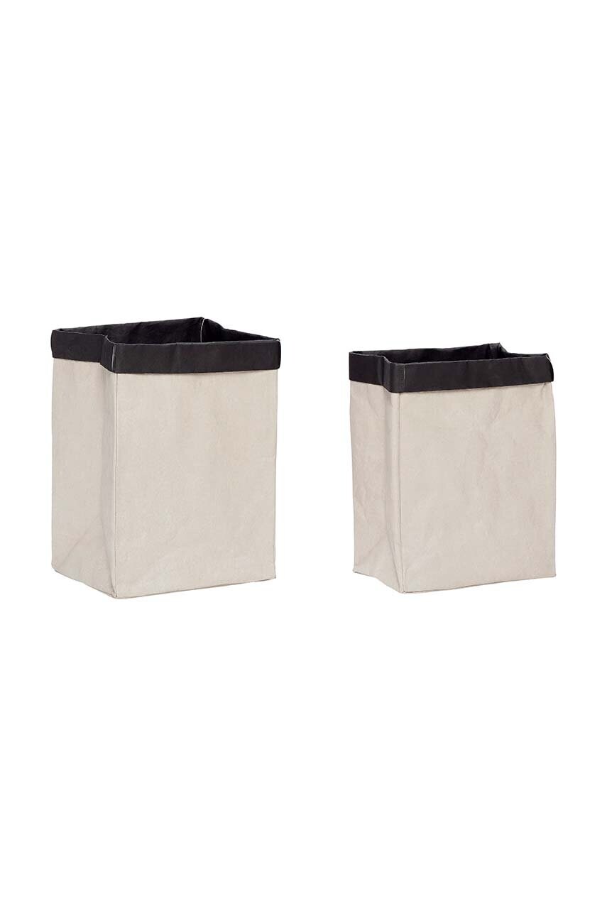 Hübsch coș de depozitare Landromat 2-pack