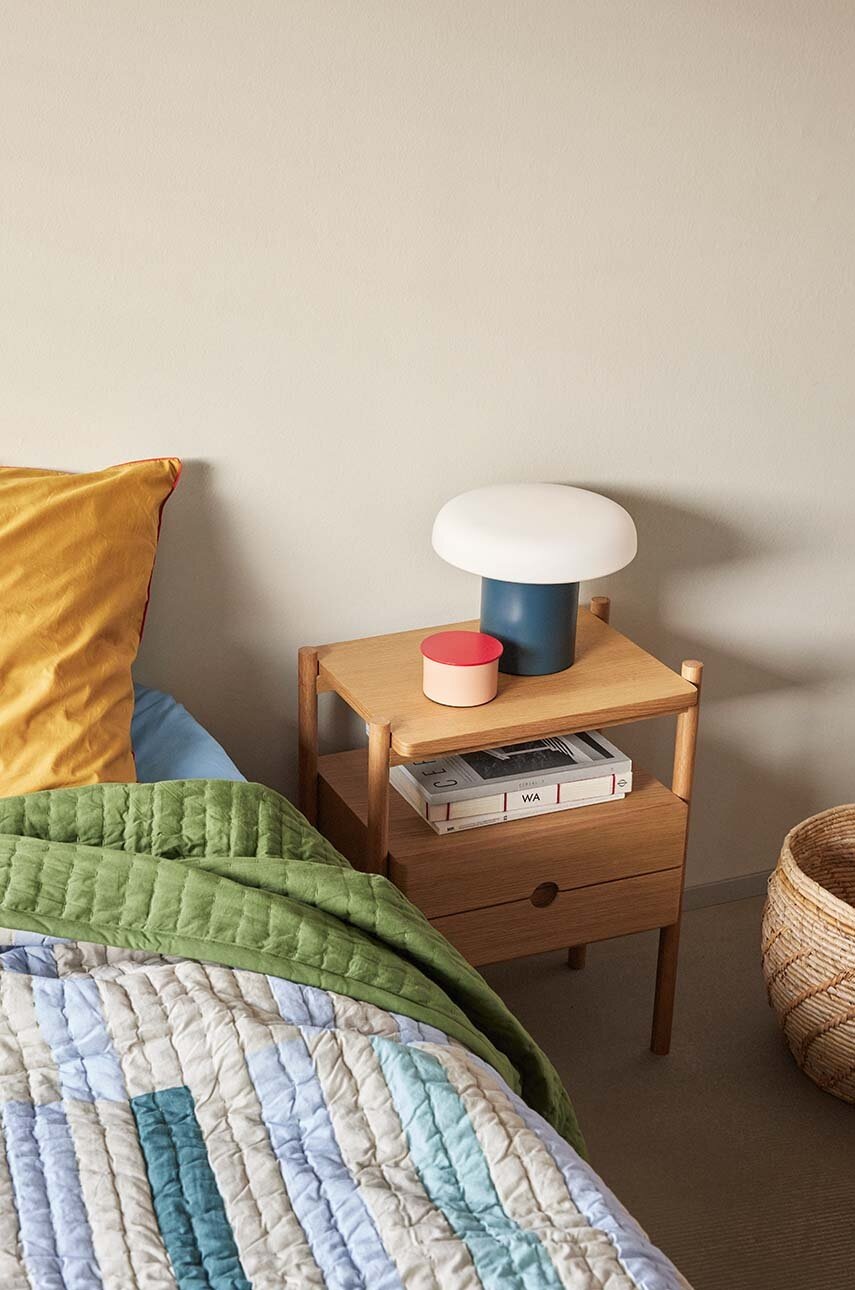 Δοχείο με καπάκι Hübsch District φωτογραφία