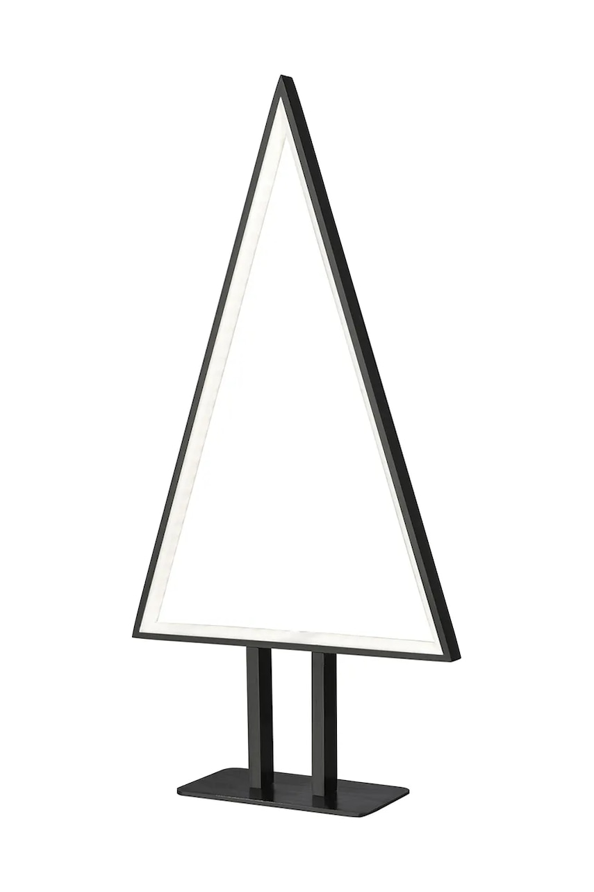 Sompex decorațiune de crăciun cu led-uri Pine culoarea negru