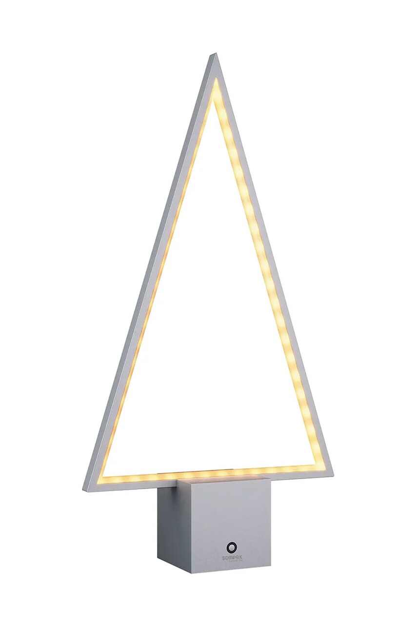Sompex decorațiune de crăciun cu led-uri Pine 2.0 culoarea gri