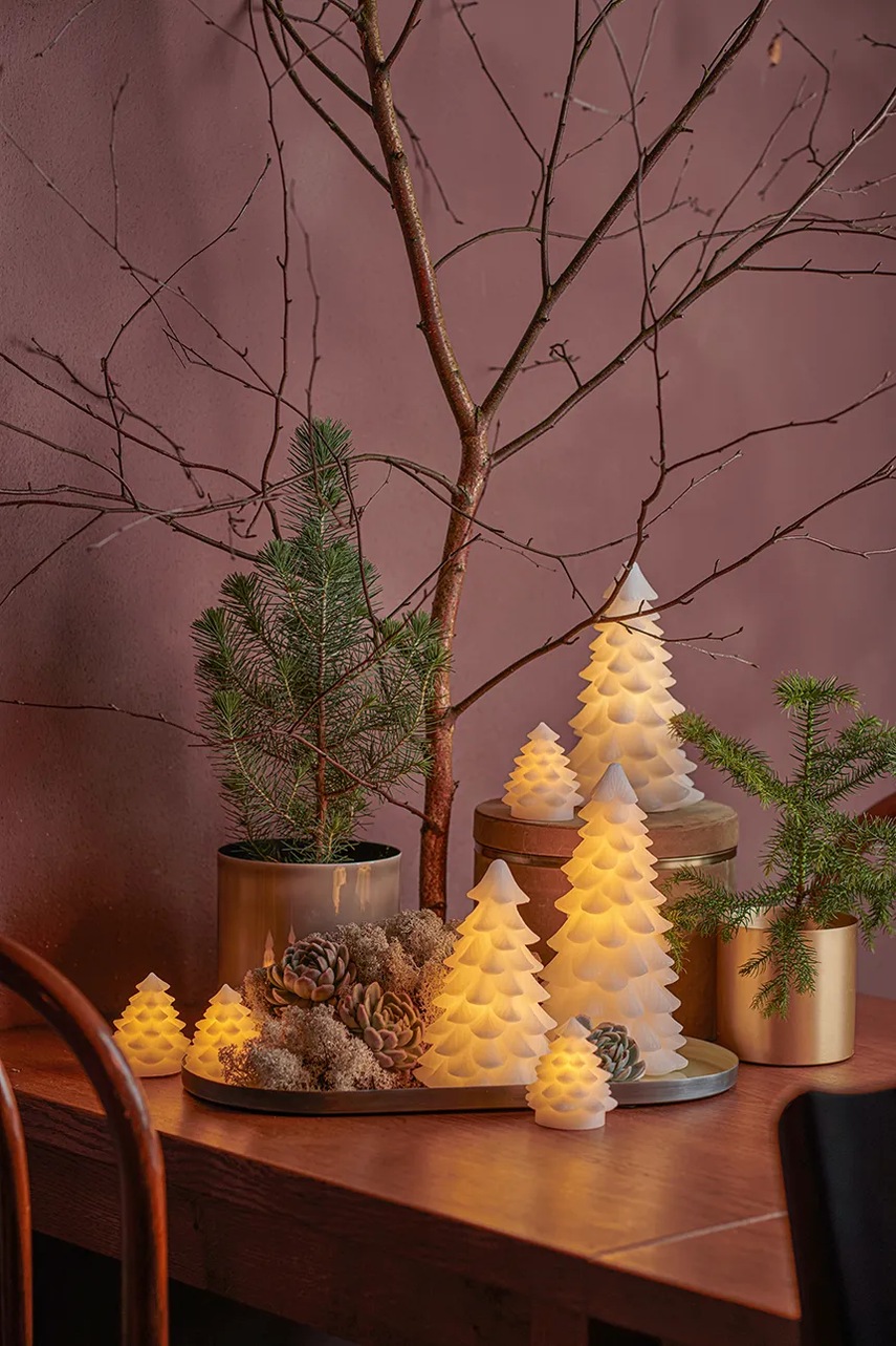 Σετ χριστουγεννιάτικης διακόσμησης led Sirius Carla Juletra Mini 4-pack φωτογραφία