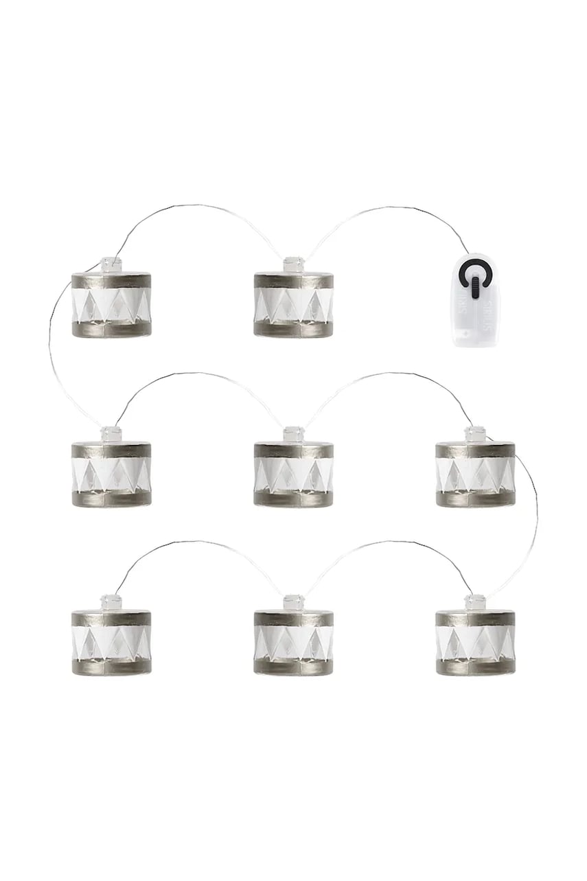 Sirius ghirlandă cu led-uri Elly Tromme Guirlande culoarea gri Sirius ghirlandă cu led-uri Elly Tromme Guirlande culoarea gri